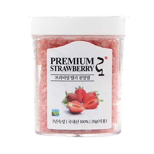 프리미엄 천일염 로 flavor salt 20g(미니어쳐) - 딸기