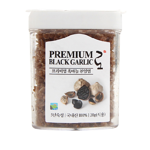 프리미엄 천일염 로 flavor salt 20g(미니어쳐) - 흑마늘