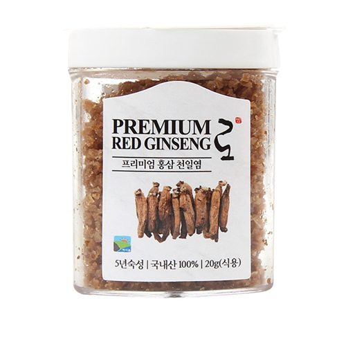 프리미엄 천일염 로 flavor salt 20g(미니어쳐) - 홍삼