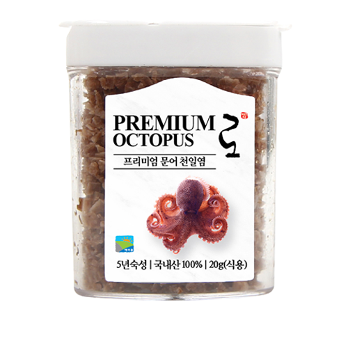 프리미엄 천일염 로 flavor salt 20g(미니어쳐) - 문어